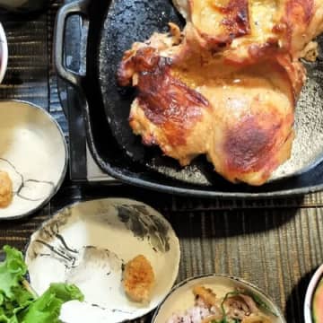 簡単！風味豊かな旨辛味噌ダレ！万能ダレ！グリルチキンやサラダにつけたり、チキンチャーハンにも！