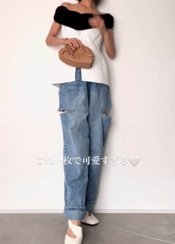 着飾りたい日に頼れる【ZARA】。モード服は×デニムの着こなしでもっと身近に【40代の毎日コーデ】