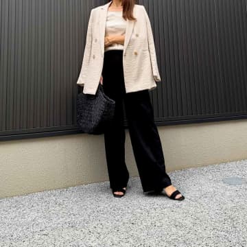 実はぜーんぶ【ユニクロ】！ おしゃれさん愛用♡「高見えパンツ」