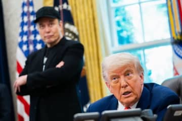 トランプ大統領、マスク氏が民主党候補支援なら「深刻な結果」と警告