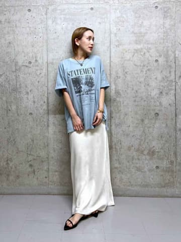 【ローリーズファーム】1枚でサマ見え♡「主役級Tシャツ」