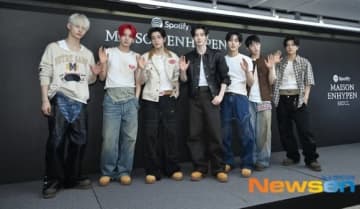【PHOTO】ENHYPEN、6thミニアルバム「DESIRE : UNLEASH」発売記念メディアプレゼンテーションに出席
