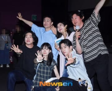 【PHOTO】ラ・ミラン＆GOT7 ジニョンら、映画「ハイファイブ」舞台挨拶に出席