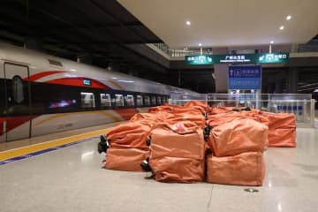 広東・香港・マカオグレーターベイエリアから今年初の高速鉄道利用「ライチ列車」