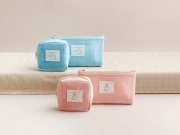 「リラックマ」「すみっコぐらし」メッシュポーチ、ニットバッグ…日常使いに便利な新グッズ登場♪ エコロンに新色