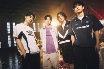DAY6、人気沸騰中のバンドが魅せるスポーツルック…「UMBRO」と2度目のコラボ