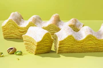 ねんりん家、“ピスタチオ香る”夏の新作バームクーヘン「マウントバーム」松坂屋名古屋で限定発売
