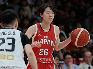 最年少・田中こころが三井不動産カップMVPを獲得…先発PGとして女子日本代表をけん引