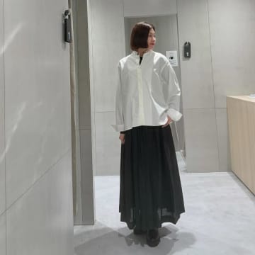 【無印良品】おしゃれスタッフに学ぶ♡「シャツコーデ」
