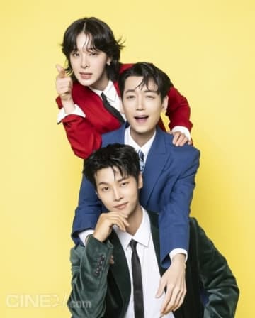 チョン・ギョンホ＆ソル・イナ＆VIXX エン、新ドラマ「労務士のノ・ムジン」の愉快な三人組がグラビアに登場！