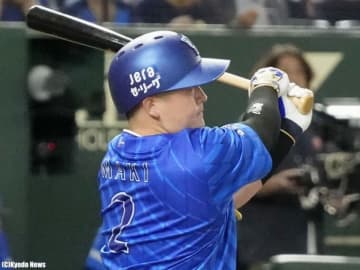 DeNA・牧、23打席ぶり安打が本塁打！三浦監督「逆方向でというのが大きかった」