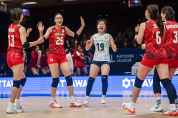 女子日本代表　ドミニカ共和国にストレート勝ちで開幕から無傷の4連勝