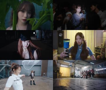 LE SSERAFIM、メンバーの多様な様子が盛り込まれた「DIFFERENT」MV公開