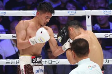 右目が歪む殴打の跡「酷い」「近くでよく見ると…」　中谷潤人に完敗、痛々しい西田凌佑の顔に海外メディア驚き