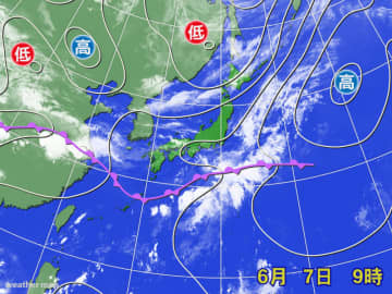 梅雨の足音近づく