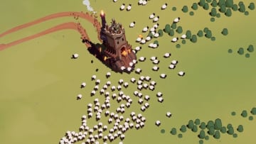 生きた自走砦が争いあうローグライクACT『Wanderburg』発表！ヒツジを食べて元気に成長する砦【PC Gaming Show 2025】