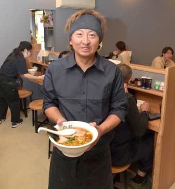十王地域の活性化目指す　人気ラーメン店新装移転　茨城・日立