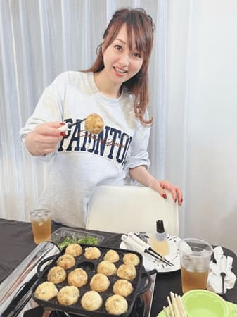 渡辺美奈代、豪華なたこパ開催「楽しい時間でした！」
