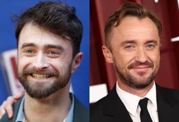 『ハリー・ポッター』ダニエル・ラドクリフ、マルフォイを舞台で再演するトム・フェルトンを手助け！