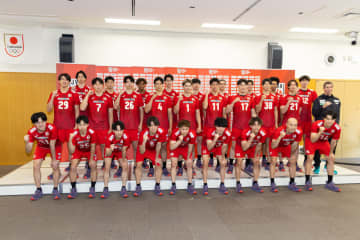 バレーボール男子日本代表の新ユニフォームが発表！ 伝統芸能から着想を得たデザインに