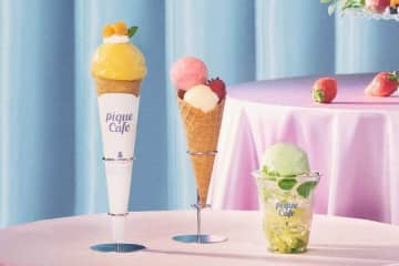 ジェラート ピケ カフェの初夏限定「カラフルメニュー」レモンタルト着想クレープやフロートなど4色展開