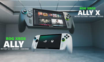 マイクロソフト、Xbox携帯ゲーム機「ROG Xbox Ally／Ally X」発表。Xboxボタン搭載、ASUS共同開発