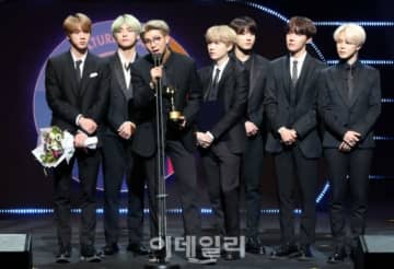 「BTS」、「イーデイリー文化大賞」が早くから注目していた