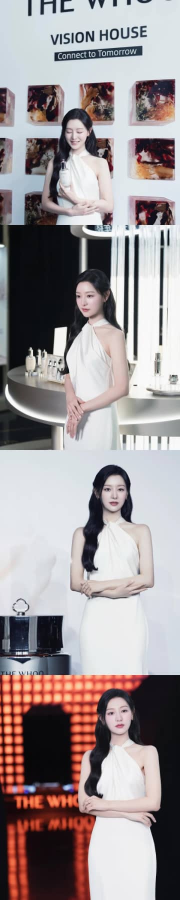 「女神降臨」そのもの…『涙の女王』キム・ジウォン、白ドレスで見せた圧倒的オーラに釘付け【PHOTO】