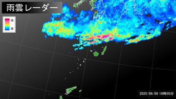 線状降水帯-発生【鹿児島県 鹿児島地方】