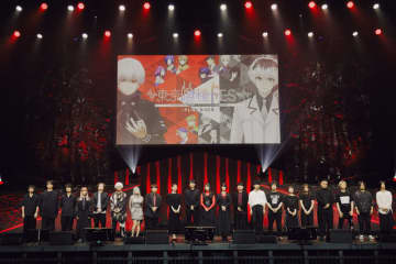 「東京喰種」花江夏樹、雨宮天、花澤香菜ら声優陣生アフレコ＆ライブも！10周年記念イベントレポ