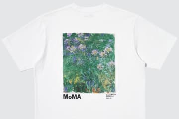 ユニクロ「UT」×MoMAのアートTシャツ、クロード・モネ“岸辺に咲く花”など新作3種