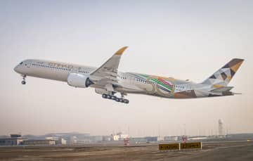 エティハド航空、アブダビ〜シドニー線にエアバスA350-1000型機を投入