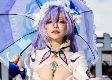 【コスプレ】台湾の人気美女コスプレイヤー「DenKa」が降臨！『鳴潮』カンタレラが妖艶で流し目の虜になりそう【写真9枚】