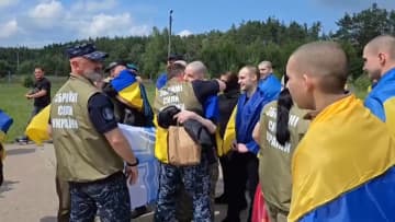 ロシアとウクライナが捕虜交換を実施　今月2日の直接交渉での合意で　人数は「同数」