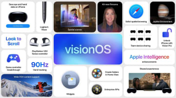 アップルが「visionOS 26」発表、時計、天気、写真などの新ウィジェットやペルソナ強化