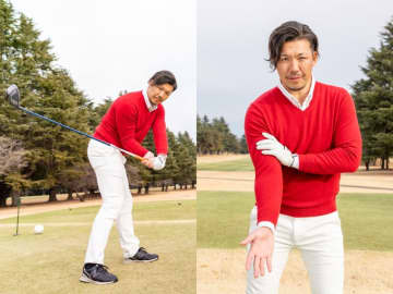 スイング中は「右ワキ締め」が絶対！アドレスの仕方から解説