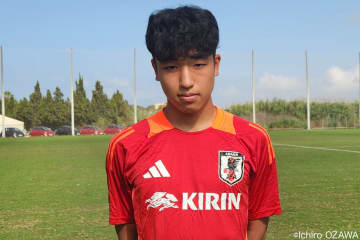 “飛び級”U-17日本代表選出の北原慎「プレーの面は全然問題はない」　同世代ヤマルは「憧れるという見方はしていないです」