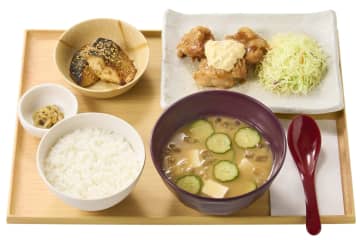 やよい軒、宮崎名物“冷汁”と“とり南蛮”をあわせた「宮崎冷汁ととり南蛮の定食」