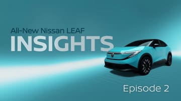 新型日産リーフ発表　快適性・効率・静粛性が進化