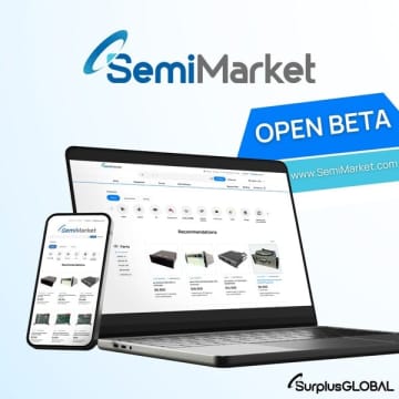 SurplusGLOBAL、半導体装置・部品プラットフォーム「SemiMarket（www.SemiMarket.com）」のベータ版を6月2日にリリース、12月にグランド・オープンを予定