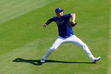 大谷翔平、ライブBP前日にキャッチボールに登場　敵地も歓声…2日連続、二刀流復帰へ着々