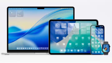 アップル、iOSやmacOSなど“全OS”のデザイン刷新。ガラスのような「Liquid Glass」発表
