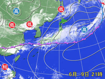 長雨の季節本番　大雨に注意