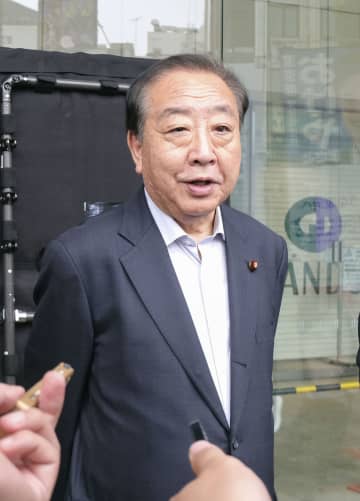 不信任案「まだ何も考えず」　立民・野田代表