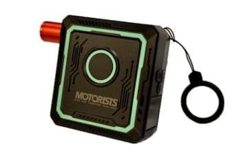 持ち運びラクラクでバイク対応！　モータリストの電動ミニポンプ新発売