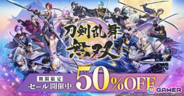 Steam版「刀剣乱舞無双」を50％OFFで購入できるセールが開催中！