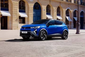 ルノー、コンパクトSUV『キャプチャー』を改良。新フェイスに“エスプリ・アルピーヌ”も導入