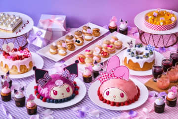 ヒルトン東京お台場「マイメロディ・クロミの誕生日パーティー風」アフタヌーンティー＆スイーツビュッフェ