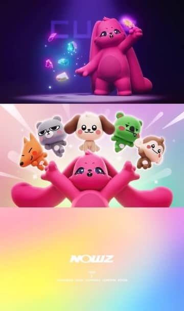 NOWZ、i-dle ウギとコラボ！先行公開曲のキャラクターフィルムを公開