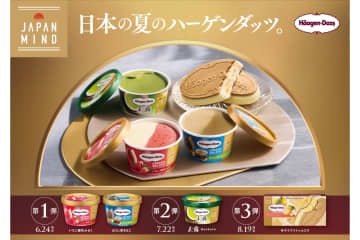 ハーゲンダッツ、日本らしさを表現した「JAPAN MIND」プロジェクト